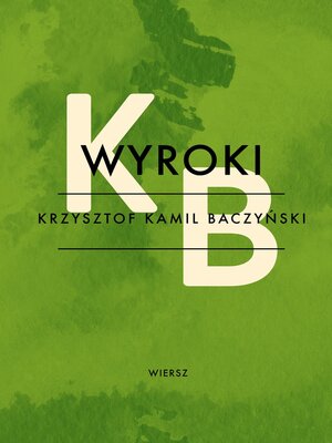 cover image of Wyroki